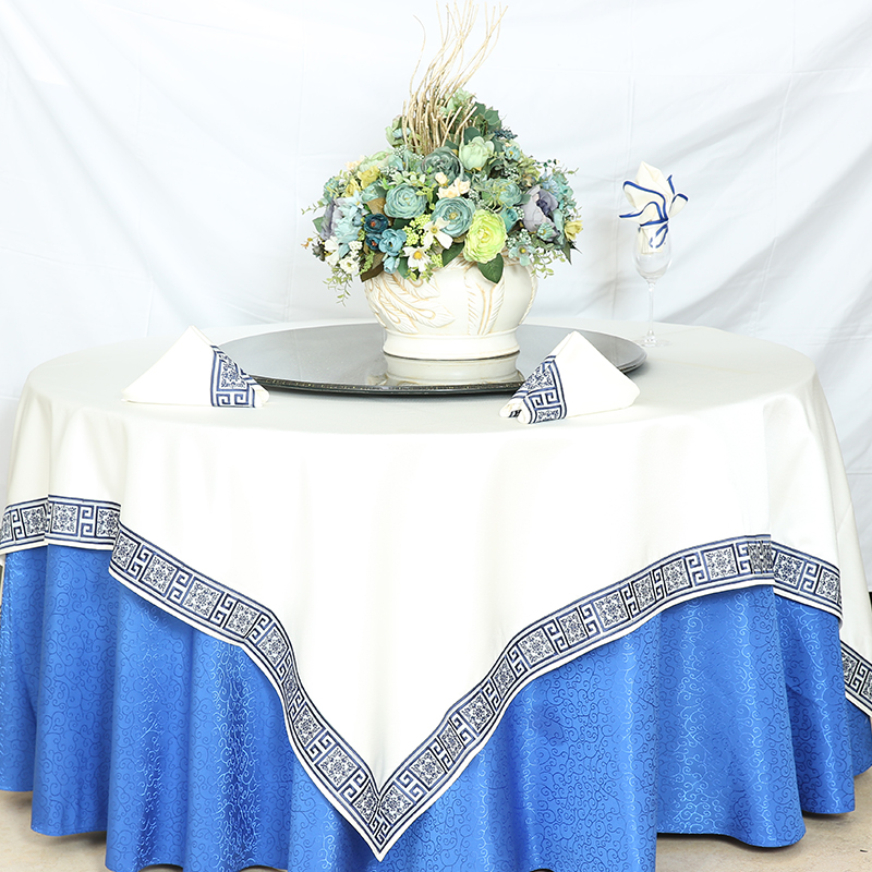 tablecloth dark blue