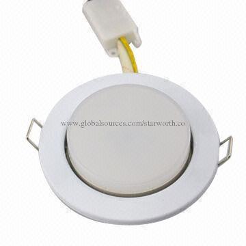GX53 LED Downlight, 6W, 80Ra, 2,700, 4,500, 5,700K, 80lm/W, CE, RoHS, CB Marks
