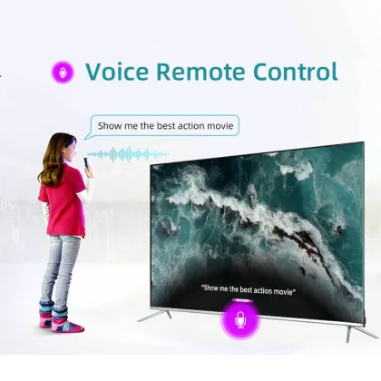 65 Inch Flat Screen Smart 4K TV