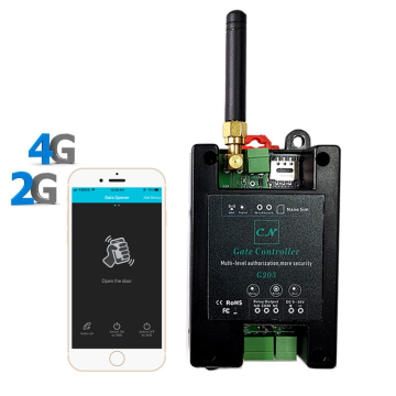 Smart G203 2G/4G GSM Gate Opener: Unterstützt 999 Benutzer - Neueste Modul für erweiterte Zugriffskontrolle