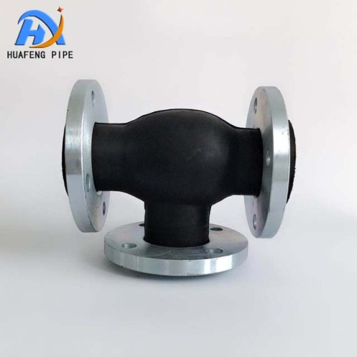 90 Degree Flexible Rubber Bent Joint Material Galvanised