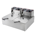 6L Komersial Double Baskets Electric Fryer