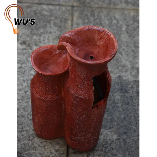 Good service sun plastic solar decorative water fountains mini indoor water fountain