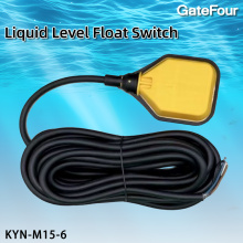 Interruttore di livello a galleggiante giallo da 10 m KYN-m15-6