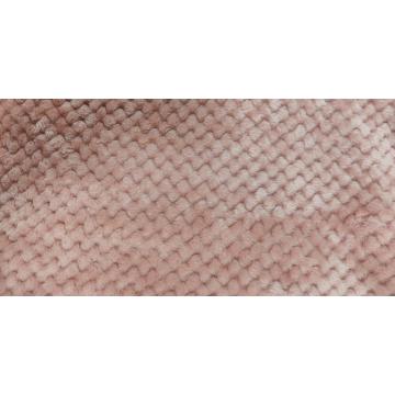 Tela de tejido de diseño de pinapple de franela brillante