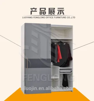 Powder coated new development metal aimirah furniture design steel wardrobe closet