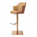 Ketinggian Barstool Barstool Modern Rose Gold Chair