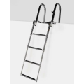 Folding and Telescoping Swim Platform Ladder