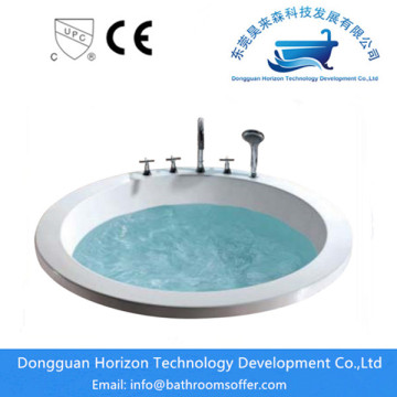 Vasca da bagno rotonda idraulica di protezione da mancanza di acqua