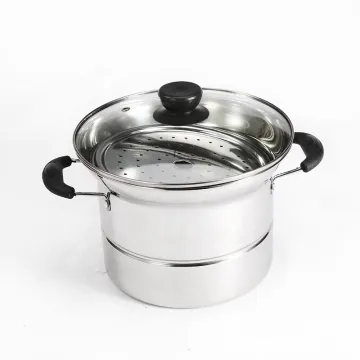 High Quality Multi-Purpose Kitchen Cooking Food Steam Pot Stainless Steel Cooking Steamer