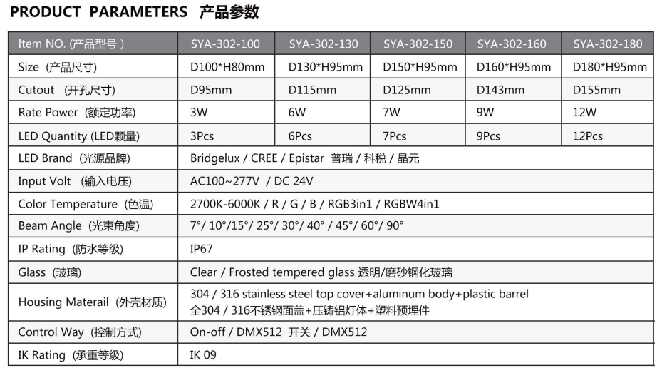 High-quality outdoor buried lights direct sales