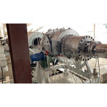 HDPE water pipe making machine