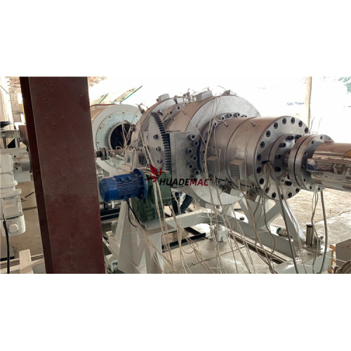 HDPE water pipe making machine