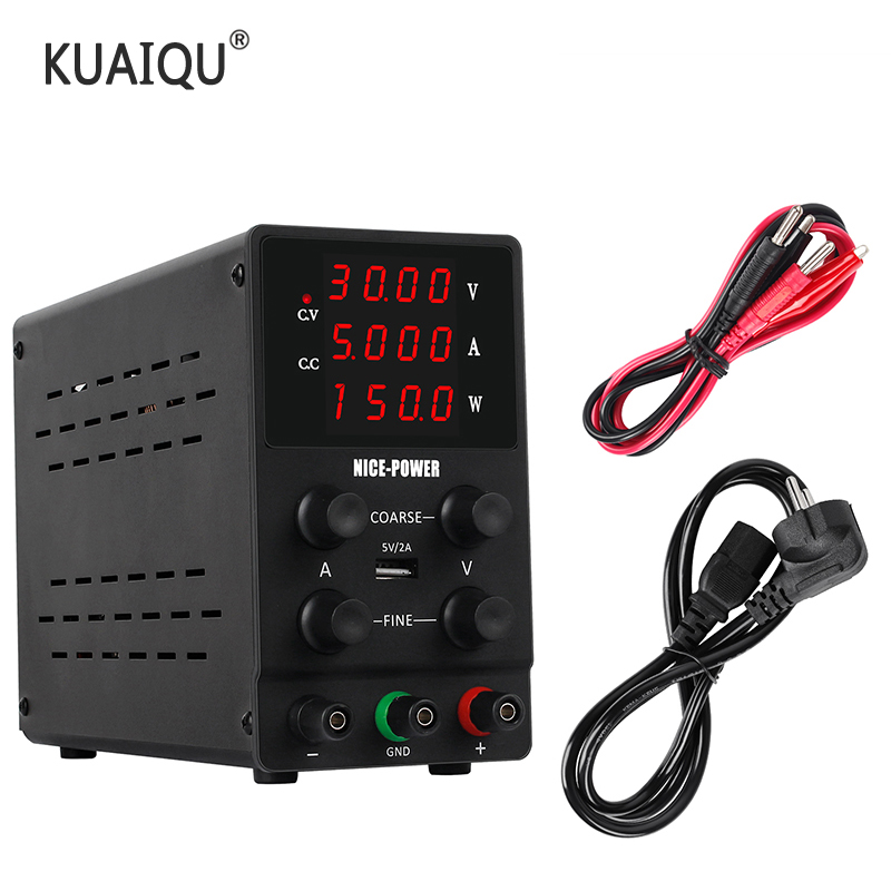 30V 5A Adjustable USB DC Laboratory 30V 10A 300W Regulated Power Supply 120V3A Voltage Regulator Stabilizer Switching 60V5A