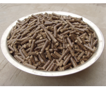 Combustible de biomasa de partículas de bambú