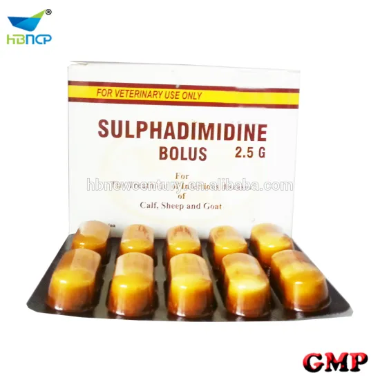 Veterinary medicine cattle bolus sulphadimidine for animals