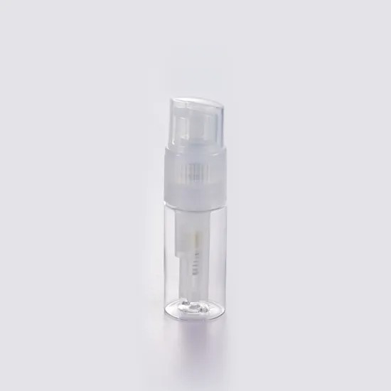 60ml Empty talcum powder spray pump bottle