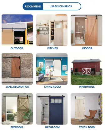 Hitech Shaker Design Interior Barn Doors