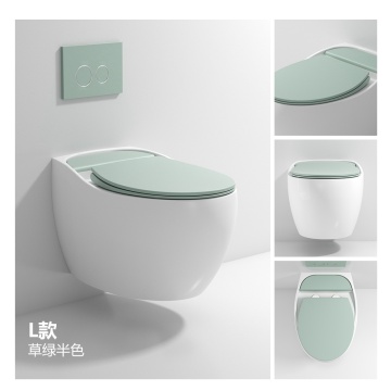 Sanitary Bathroom Ceramic Washdown Wall-hung Toilet