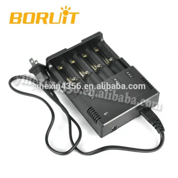 18650 External 4 Slot Battery Charger for Lithium-ion Battery