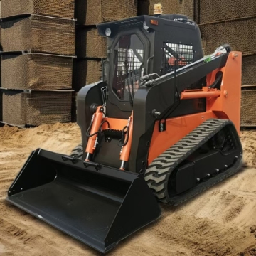 High Quality Diesel Skid Steer Loader with Flexible Control and High Stability Joystick
