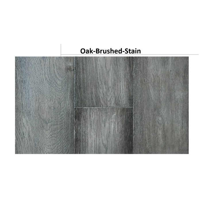 Dunkler Holzlaminatboden