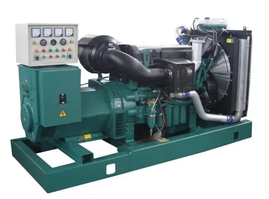 50hz 1500rpm Water Cooled Volvo Diesel Generator Set 500kw