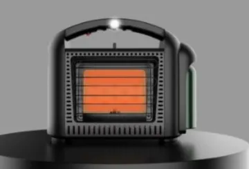 Electric Ignition 18000BTU Portable Camping Patio Butane Gas Heater for Outdoor Use
