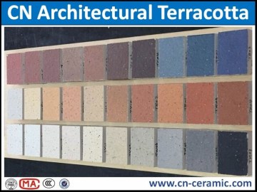 Terracotta facade system wall panel curtain wall