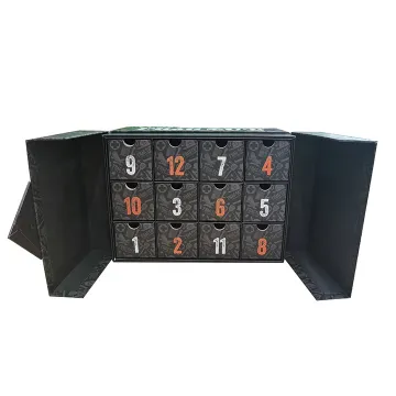 12pcs small drawers Tea Advent Calendar Box Packaging