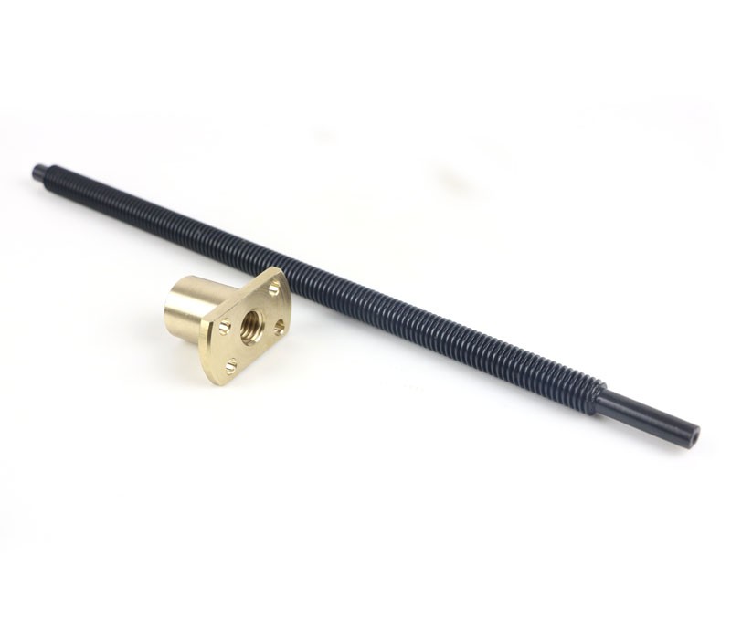 Diameter5mm lead 01mm lead screw for gear box