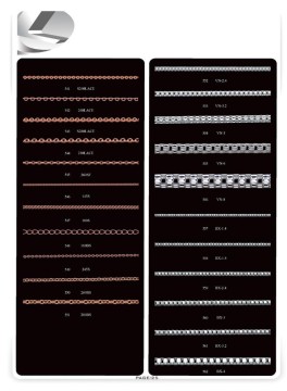 Fashion Chain, Custom Aluminum Chain New Designs, 25