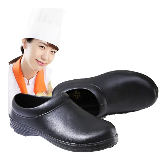 Cheap slip on restaurant safety shoes