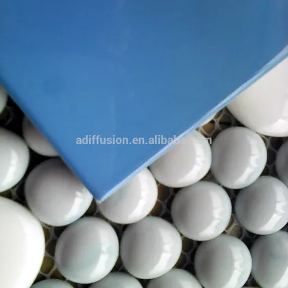 Sky blue colored ceramic procelain wall tile