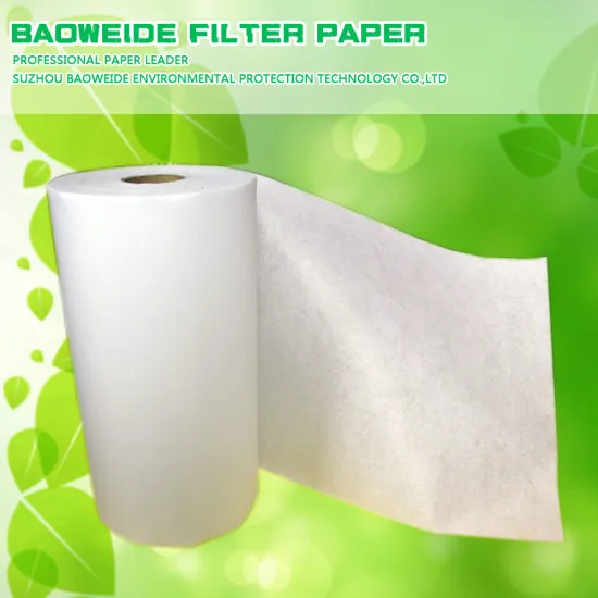 PT40 roll spunlace nonwoven fabric air filter paper with high air permeability