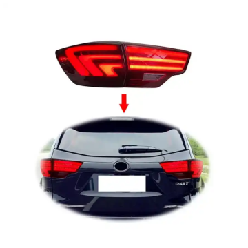 LED Tail Lights for Toyota Highlander 3rd Gen 2016-2020 Brake Light Assembly