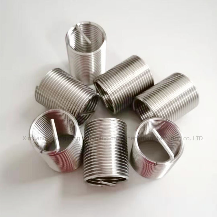 304 Stainless Steel Wire Thread Inserts Thread Repair Sleeve Metric Steel
