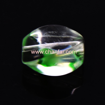 new design transparen with green crystal beads jewelry