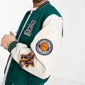 Varsity Baseball Jacket For Men Green