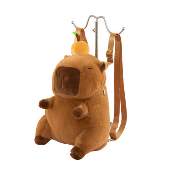 PP Cotton Plush Backpack - Children's School Capybara Backpack Bag