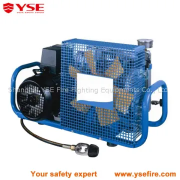 Firefighting air breathing apparatus compressor