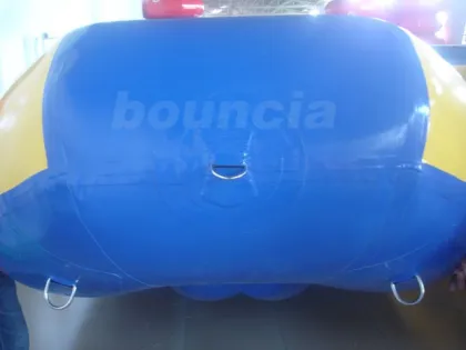 0.9mm Pvc Inflatable Banana Boat  Bb16 With Reinforced Base
