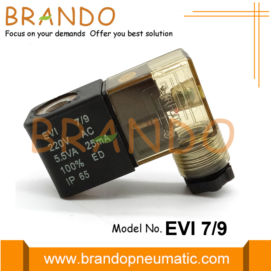 Bobine d 39 électrovanne pneumatique Evi 7 9 220V 5 5VA