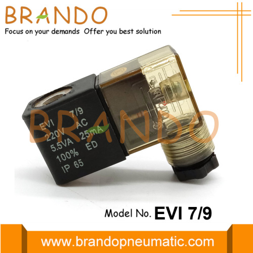 Катушка пневматического электромагнитного клапана EVI 7/9 220V 5.5VA