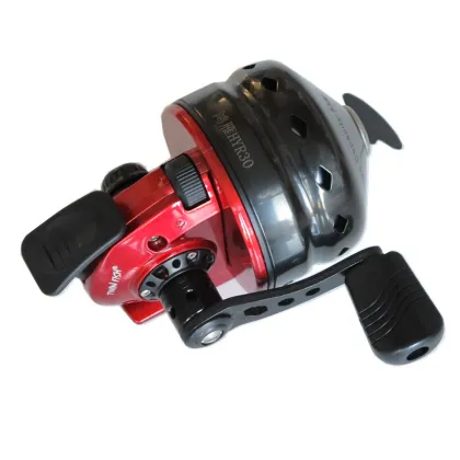 Metal Fish Shooting Wheel Inner Line Closed Wheel Slingshot with Fishing Reel