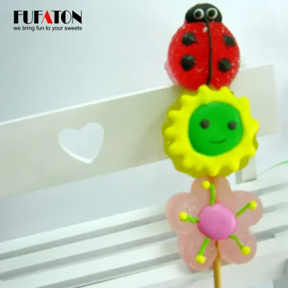 Eligent marshmallow flower rose sweet lollipop candy