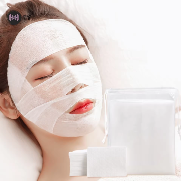 Elastic Stretchable Wet Facial Mask Towel for Makeup Removal