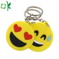 Création Creative 3D Cartoon Silicone Key Chains Décoration