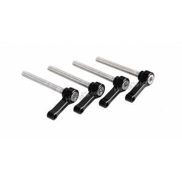 Black Zinc Plated Diamond Fixing Adjustment Thumbscrew