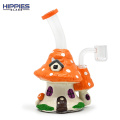 3D Cartoon Dab Rigs with mushroom house